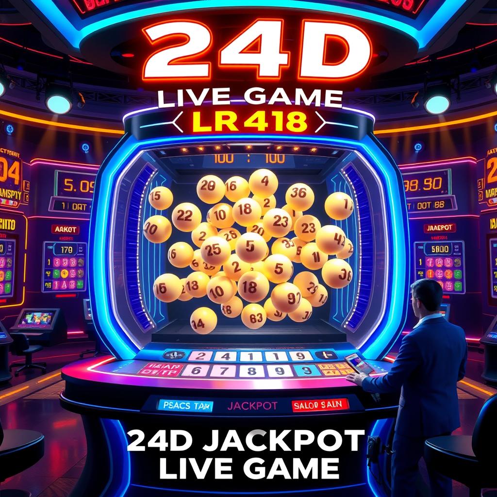 24D Jackpot Live Game: Sensasi Taruhan Angka Peluang Menang