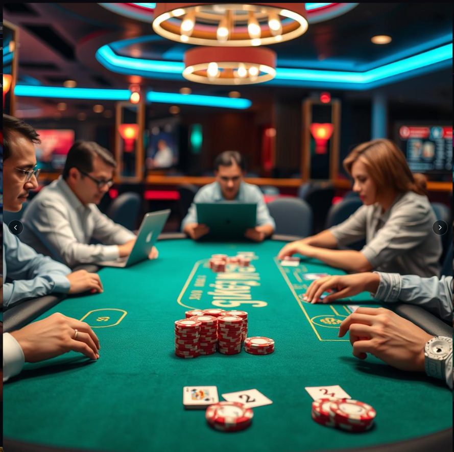 Poker Online Live – Sensasi Meja Kasino Nyata Anti-Bot!